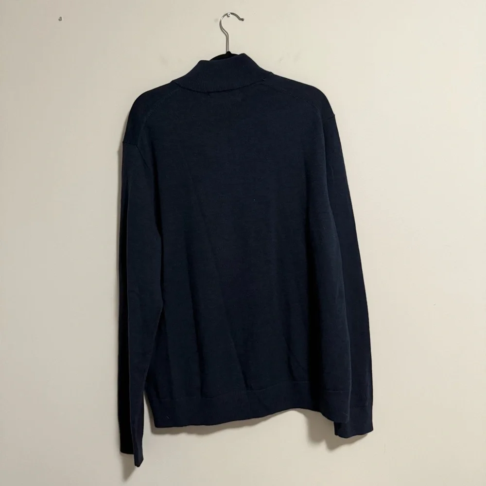 Banana Republic wool zip quarter